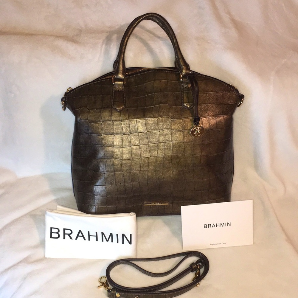 NWT “Sold Out” Brahmin Large Duxbury - Bronze Templo
